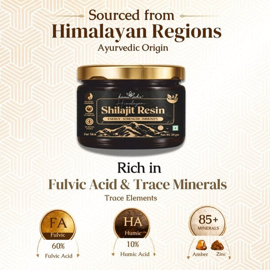 Kamavedic Shilajit Resin for Men