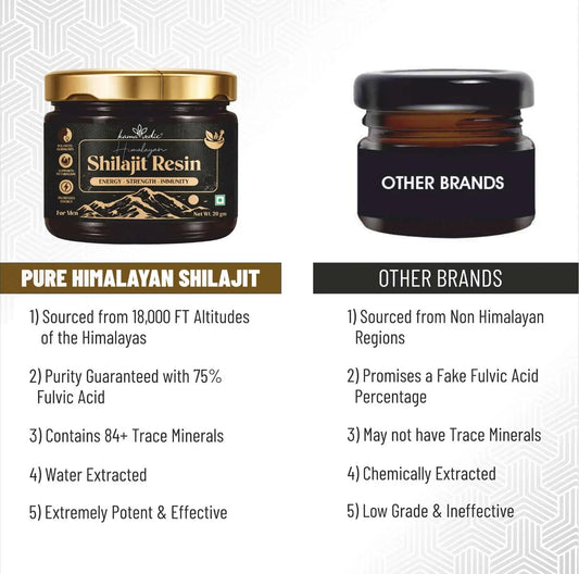 Kamavedic Shilajit Resin for Men