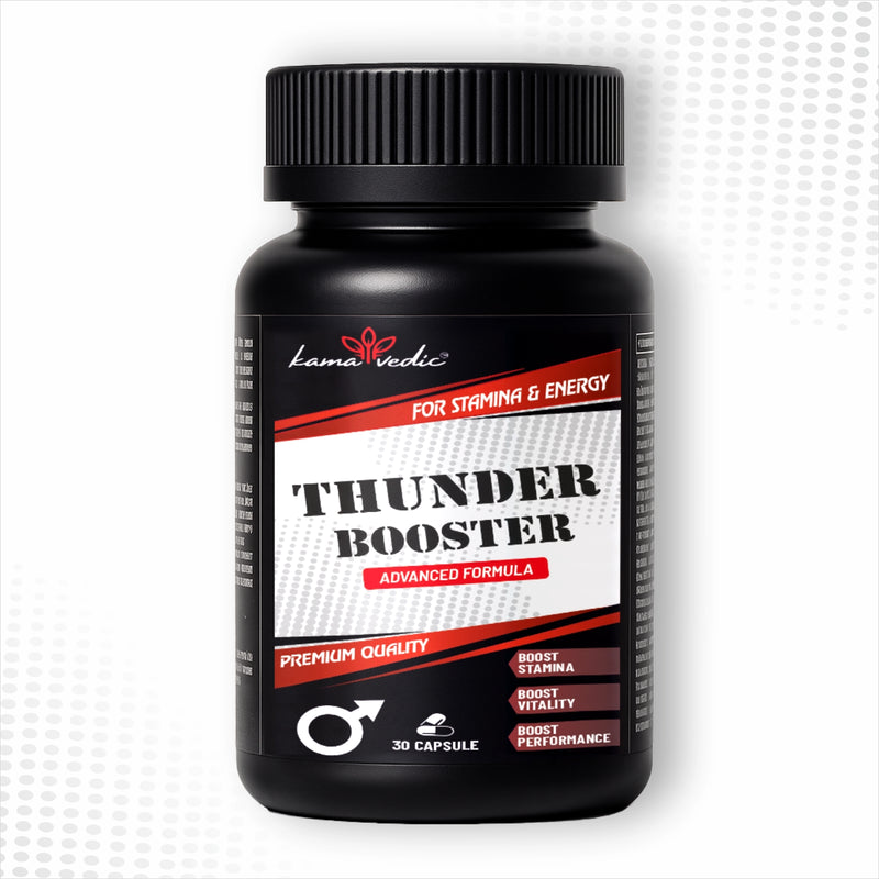 ThunderBooster Capsules for Men — Energy, Stamina & Performance Support
