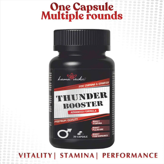Kamavedic™ ThunderBooster 30 Capsule Bottle