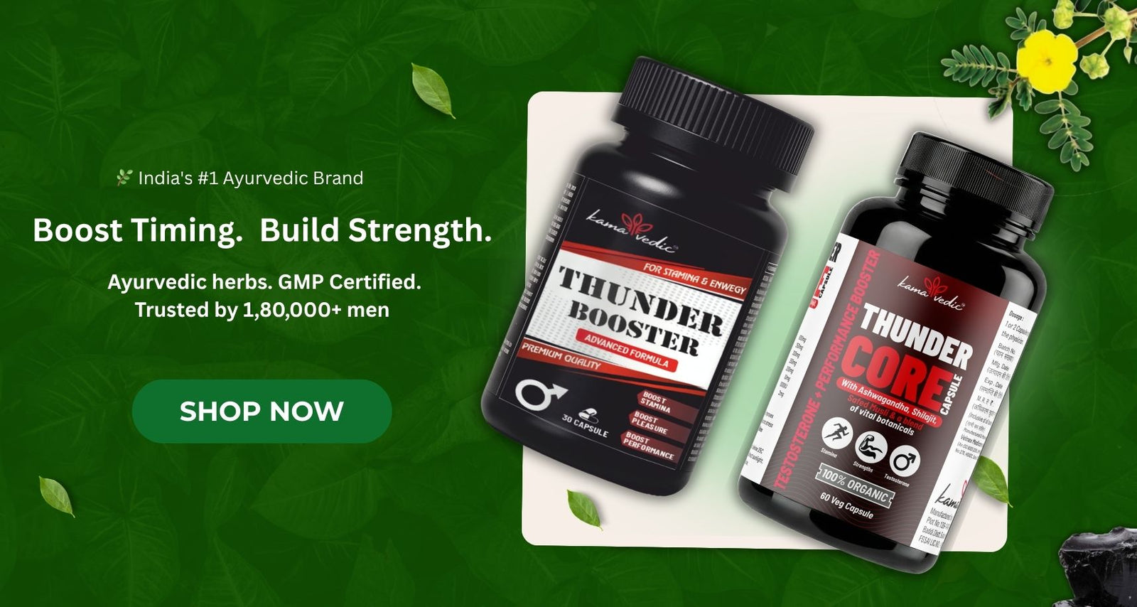 Shop Men's Wellness — ThunderBooster Combo
